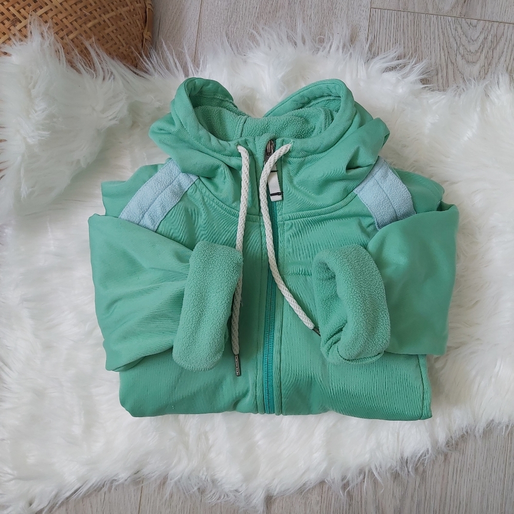 Thick Bonfire Snowboarding Company zip up hoodie